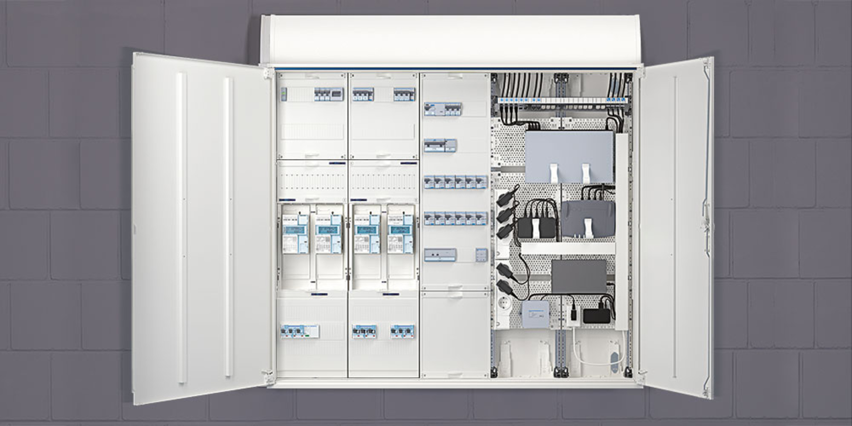 Technikzentrale bei Elektro-Schuetz Ak GmbH in Raunheim